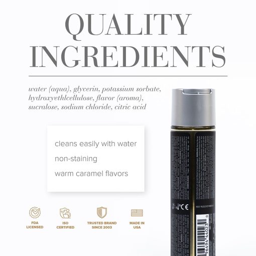 Jo Gelato Salted Caramel Flavored Water-Based Lubricant 4 Oz. - Image 2