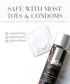 Jo Gelato Salted Caramel Flavored Water-Based Lubricant 4 Oz.