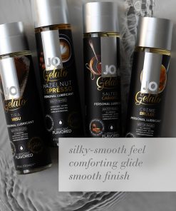 Jo Gelato Salted Caramel Flavored Water-Based Lubricant 4 Oz.