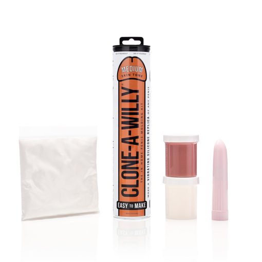 Clone-A-Willy Diy Vibrating Dildo Kit Medium Skin Tone - Image 2