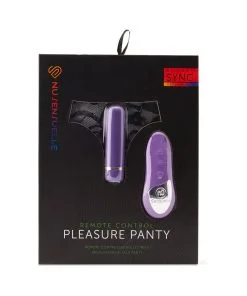 Nu Sensuelle Remote Control Pleasure Panty Purple