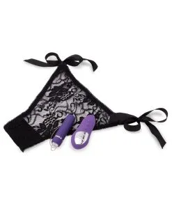 Alternative view of Nu Sensuelle Remote Control Pleasure Panty Purple