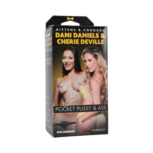 Kittens & Cougars Dani Daniels - Pussy (Kitten) & Cherie Deville - Ass (Cougar)