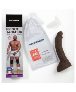 Prince Yahshua Ultraskyn 10.5In Cock With Removable Vac-U-Lock Suction Cup