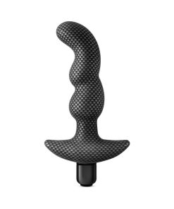 Spark Ignition Prv-02 Vibrating Silicone Prostate Massager Carbon Fiber