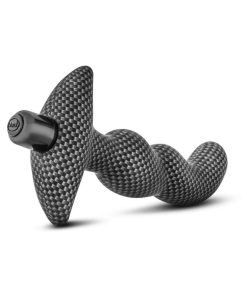 Spark Ignition Prv-02 Vibrating Silicone Prostate Massager Carbon Fiber