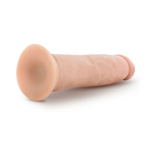 Au Naturel 9.5 In. Magnum Dong Posable Dual Density Dildo Beige - Image 5