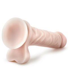 Dr. Skin Cock 1 Realistic 9 In. Dildo With Balls Beige
