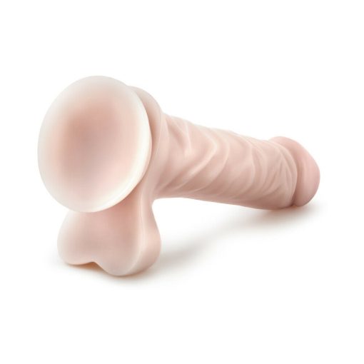 Dr. Skin Cock 1 Realistic 9 In. Dildo With Balls Beige - Image 5