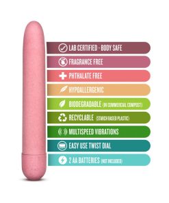 Gaia Eco Slimline Vibrator Coral