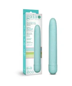 Gaia Eco Slimline Vibrator Aqua