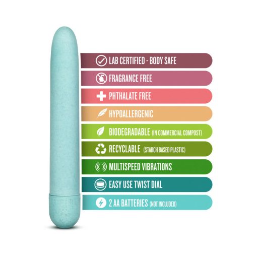 Gaia Eco Slimline Vibrator Aqua - Image 5