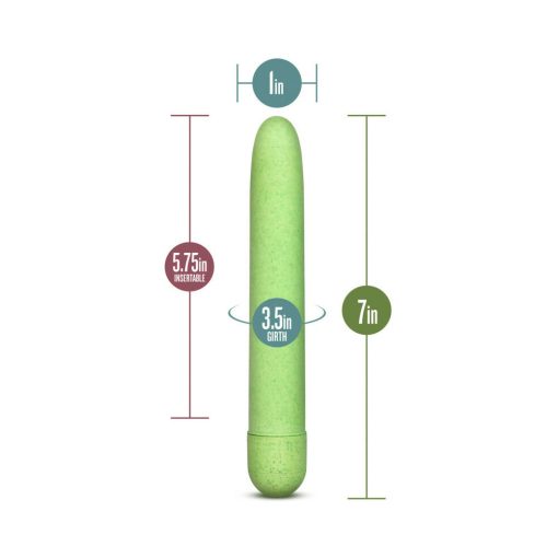 Gaia Eco Slimline Vibrator Green - Image 7