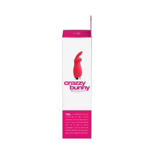 Vedo Crazzy Bunny Rechargeable Mini Vibe - Pretty In Pink - Image 7