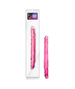 B Yours 14 In. Double Dildo Pink