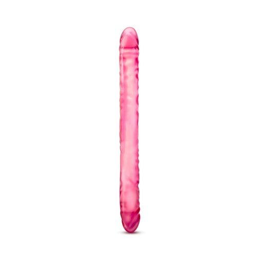 B Yours 18 In. Double Dildo Pink - Image 2