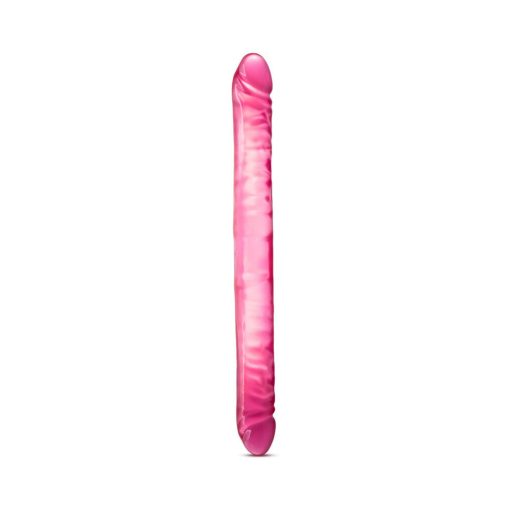 B Yours 18 In. Double Dildo Pink - Image 3