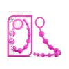 Luxe Silicone 10 Beads For Anal Play Pink