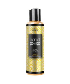 Sensuva Handipop Edible Hand Job Massage Gel Mango Smoothy 4.2 Oz.