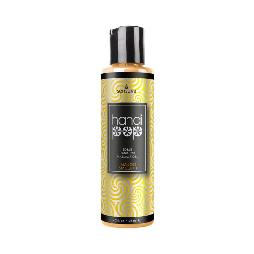 Sensuva Handipop Edible Hand Job Massage Gel Mango Smoothy 4.2 Oz.