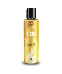 Sensuva Sizzle Lips Warming Edible Gel Pi?a Colada 4.2 Oz.