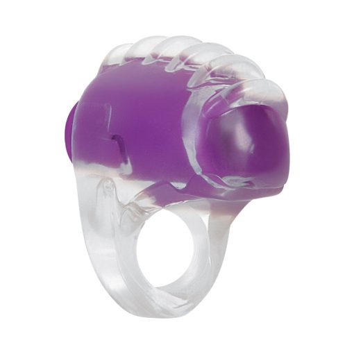 Evolved Ring True 3-Piece Vibrating Ring Set Clear/Purple - Image 5