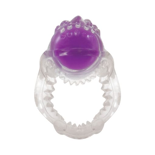 Evolved Ring True 3-Piece Vibrating Ring Set Clear/Purple - Image 7