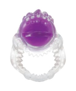 Evolved Ring True 3-Piece Vibrating Ring Set Clear/Purple