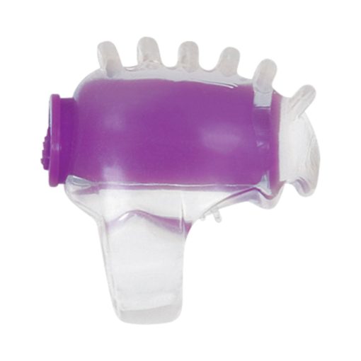 Evolved Ring True 3-Piece Vibrating Ring Set Clear/Purple - Image 10
