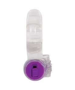 Evolved Ring True 3-Piece Vibrating Ring Set Clear/Purple