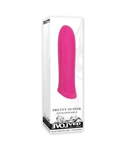 Evolved Pretty In Pink Rechargeable Silicone Bullet Vibrator