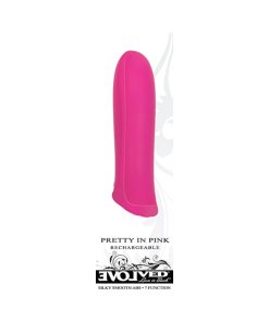 Evolved Pretty In Pink Rechargeable Silicone Bullet Vibrator