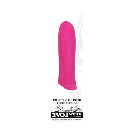 Evolved Pretty In Pink Rechargeable Silicone Bullet Vibrator - Image 9