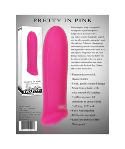 Evolved Pretty In Pink Rechargeable Silicone Bullet Vibrator
