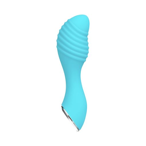 Evolved Little Dipper Rechargeable Silicone Vibrator Blue - Image 2