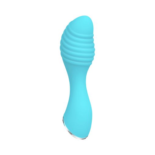 Evolved Little Dipper Rechargeable Silicone Vibrator Blue - Image 3