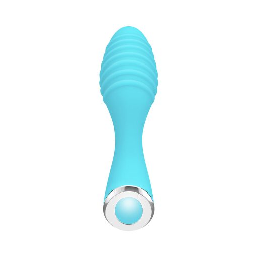 Evolved Little Dipper Rechargeable Silicone Vibrator Blue - Image 4