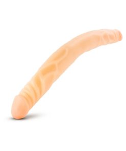 B Yours 14 In. Double Dildo Beige