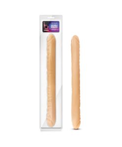 B Yours 18 In. Double Dildo Beige