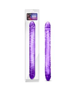 B Yours 18 In. Double Dildo Purple