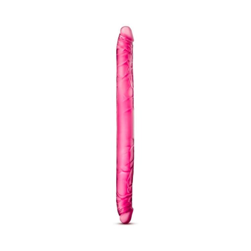 B Yours 16 In. Double Dildo Pink - Image 2