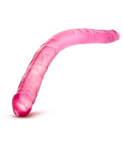 B Yours 16 In. Double Dildo Pink