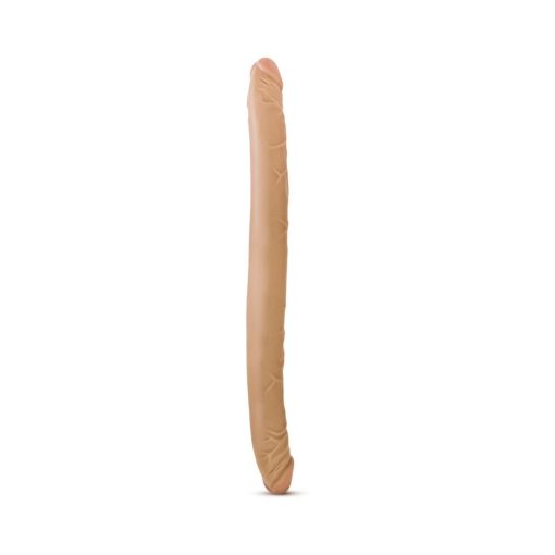 B Yours 16 In. Double Dildo Tan - Image 2