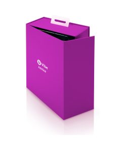 B-Vibe Novice Rechargeable Remote-Controlled Vibrating Silicone Anal Plug Fuchsia