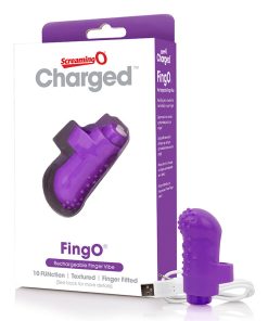 Screaming O Charged Fingo Vooom Mini Vibe - Purple