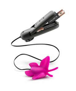 Luxe Butterfly Teaser Remote-Controlled Silicone Mini Vibrator Fuchsia