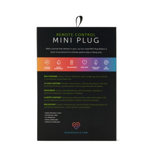 Nu Sensuelle Remote Control Mini Plug Black - Image 6