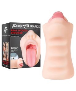 Zero Tolerance Real Mouth Stroker With Dvd