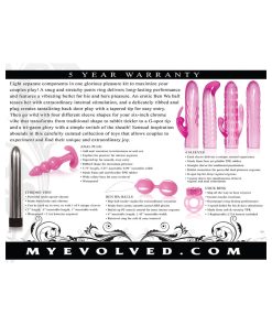 Evolved 8-Piece Intense Pleasure Kit Pink