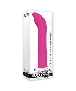 Evolved Rechargeable G-Spot Vibrator Pink